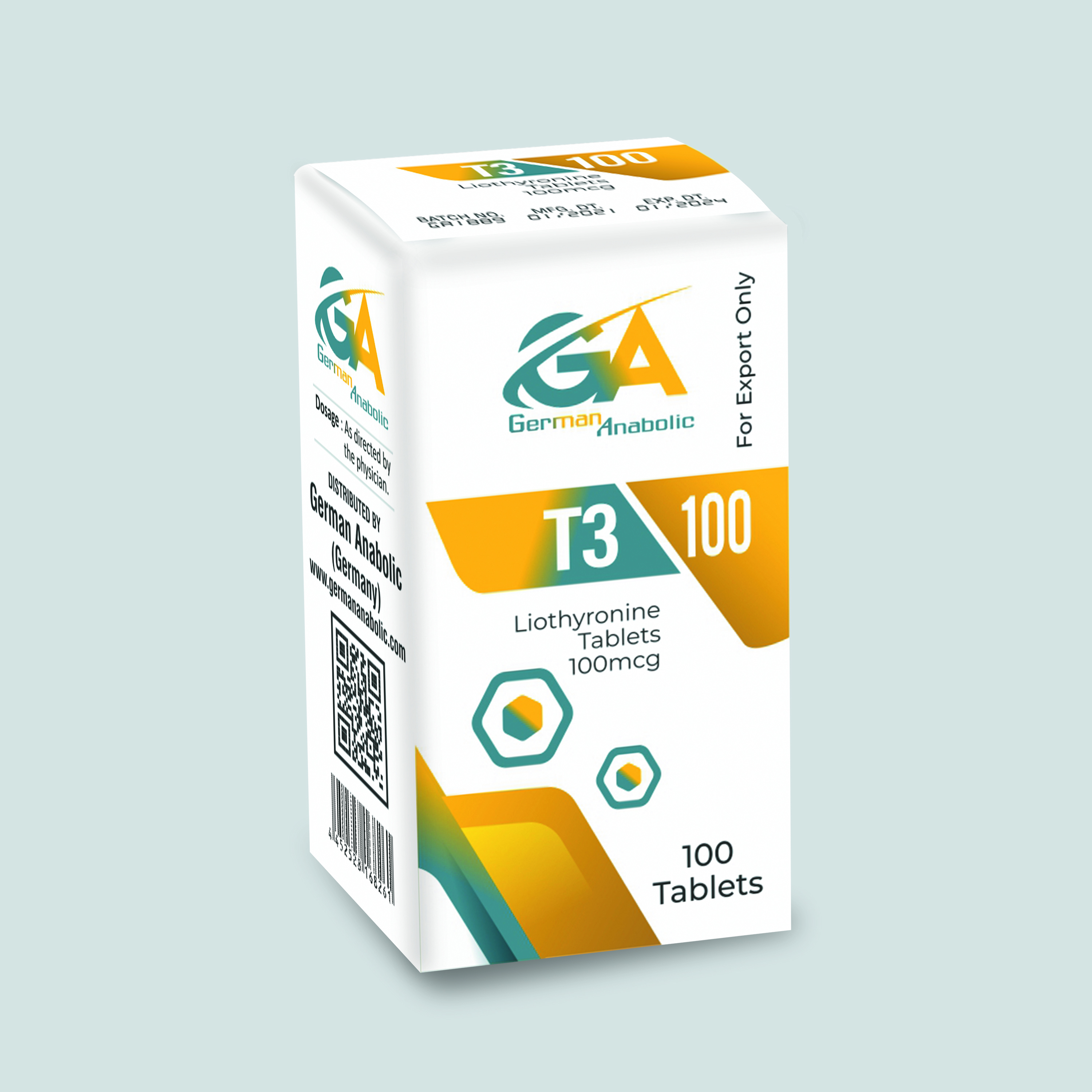 T3 100 { Liothyronine Tablets 100mcg }